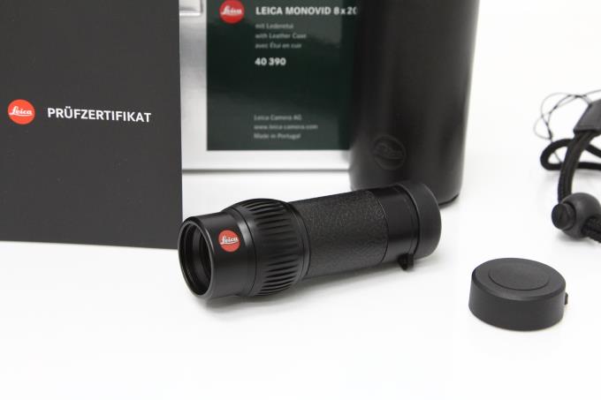 Leica 40390 単眼鏡 モノビット 8×20 ブラック 【K1021
