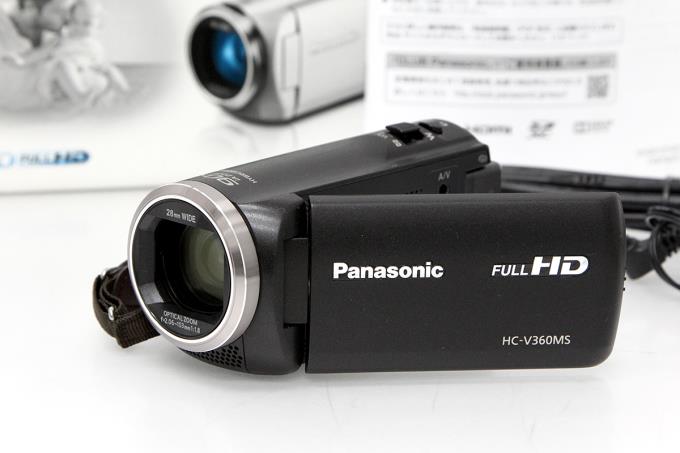 侵攻 Panasonic ビデオカメラHC-V360MS-K | yigitaluminyumprofil.com