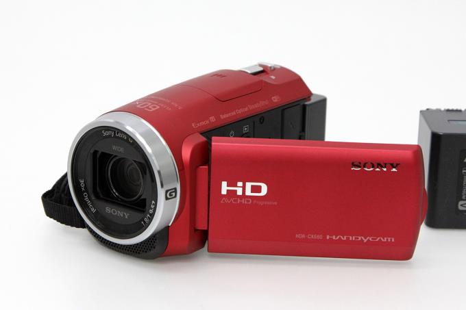 HDR-CX680 レッド デジタルHDビデオカメラレコーダー ハンディカム ...