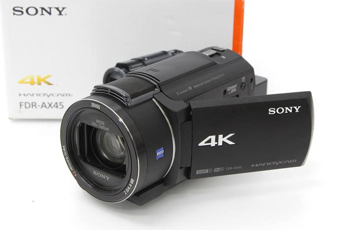 FDR-AX45 (B) ハンディカム ブラック デジタル4Kビデオカメラ ...