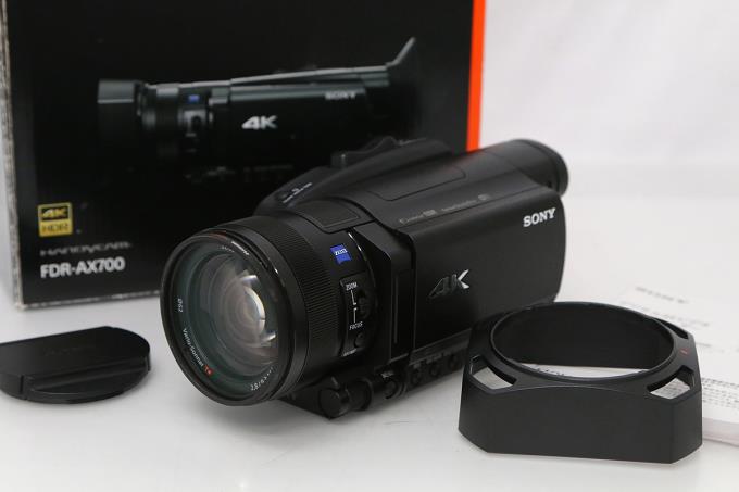 SONY デジタルビデオカメラ ハンディカム FDR-AX700品動作品