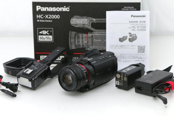 HC-X2000 デジタル4Kビデオカメラ γS2766-2Q5 | パナソニック | ビデオ