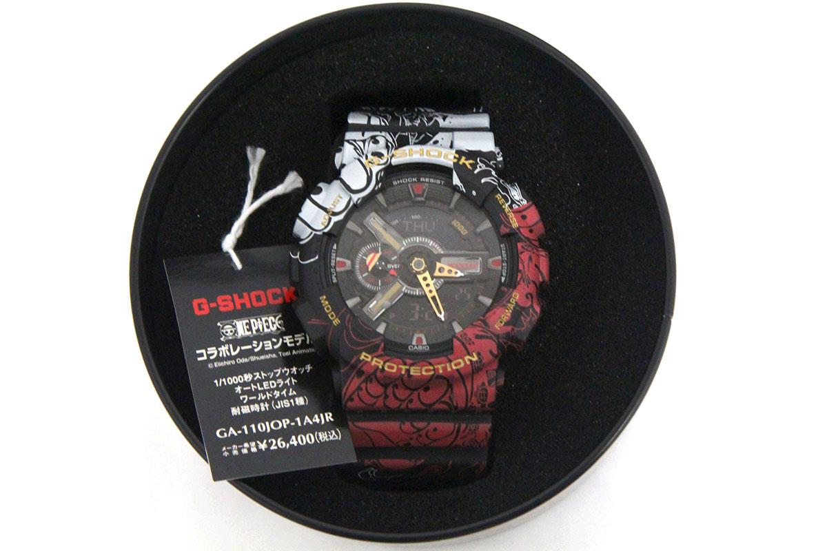 G-SHOCK GA-110JOP-1A4JR ONE PIECE コラボモデル クォーツ腕時計