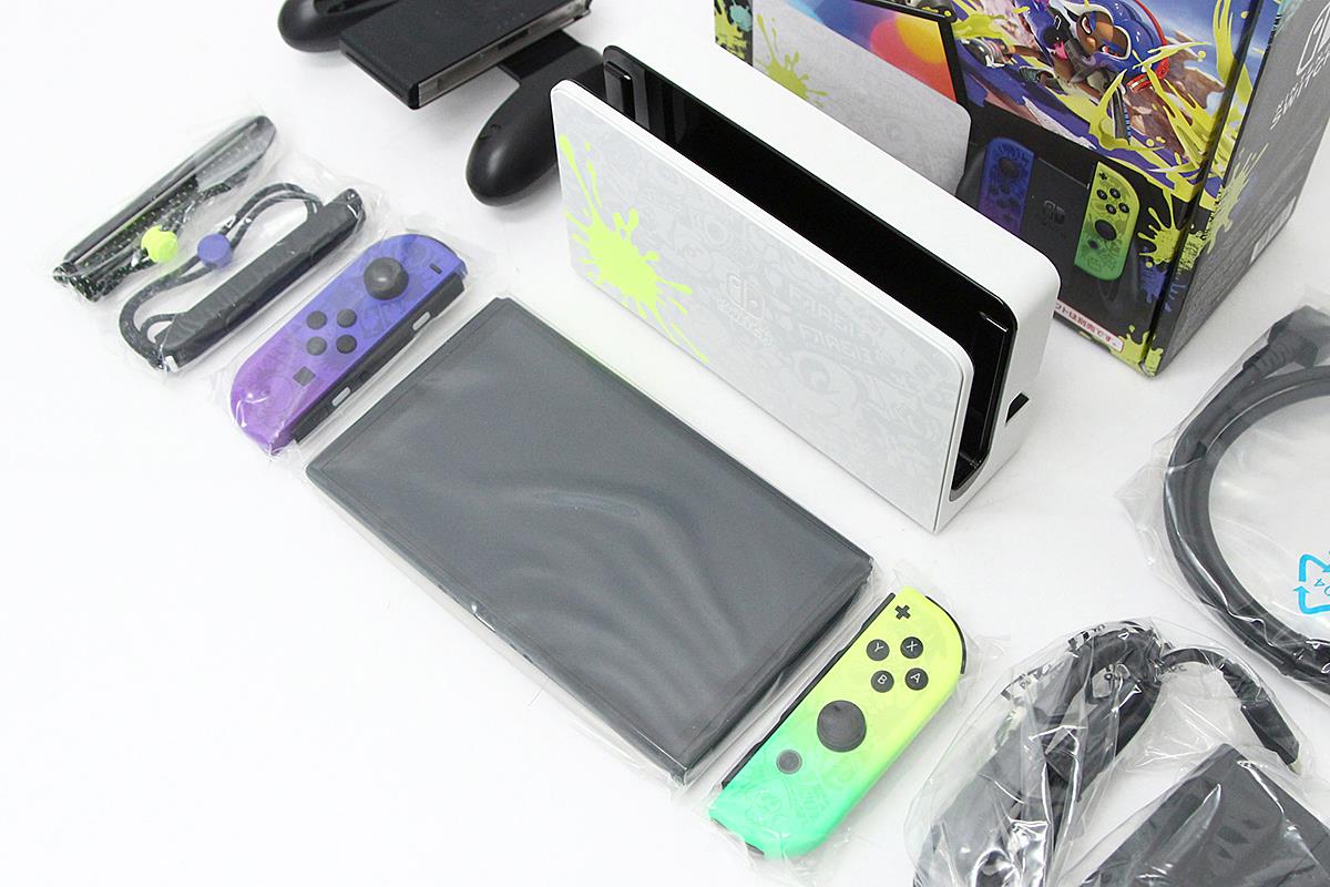 ゲームソフト/ゲーム機本体Nintendo Switch 有機ELモデル スプラトゥーン3エディション H