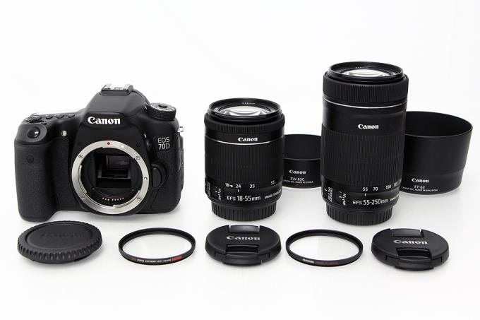 Canon EOS70D レンズキットと多数のおまけ-