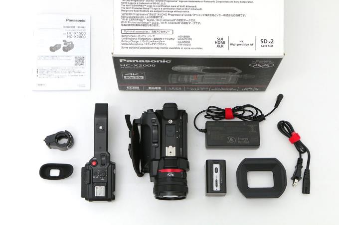HC-X2000 デジタル4Kビデオカメラ γS2766-2Q5 | パナソニック | ビデオ ...