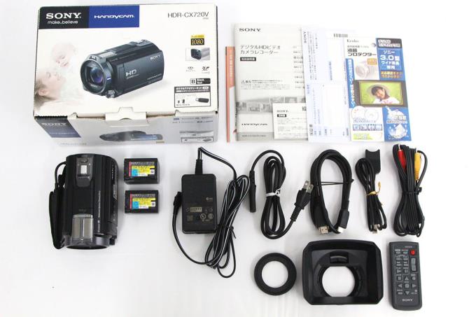 HDR-CX720V デジタルHDビデオカメラレコーダー γA3540-2P3 | ソニー | ビデオカメラ-アキバ流通