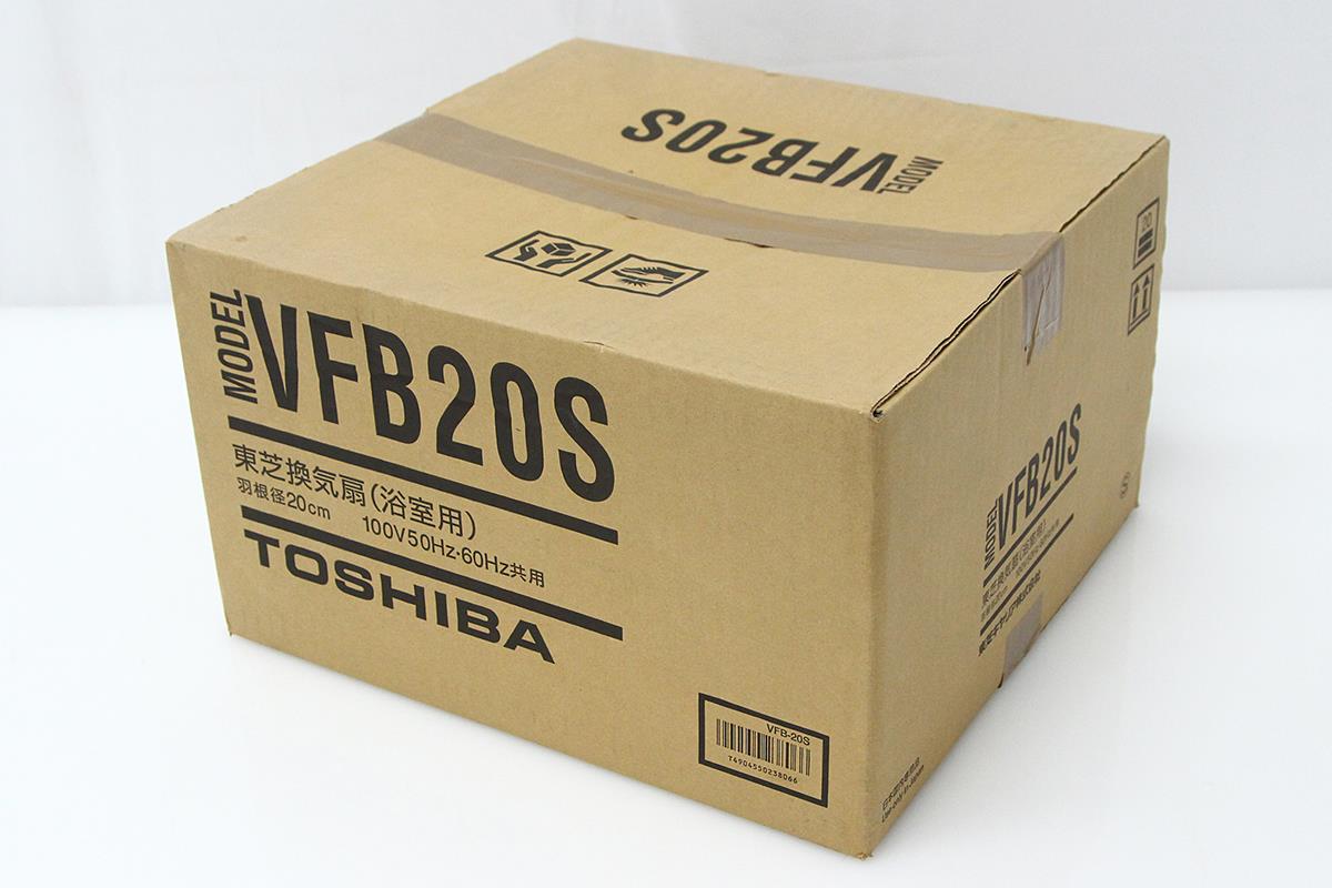 VFB-20S 浴室用換気扇 プロペラファンタイプ πH3684-2I10 | 東芝 | 換気扇-アキバ流通