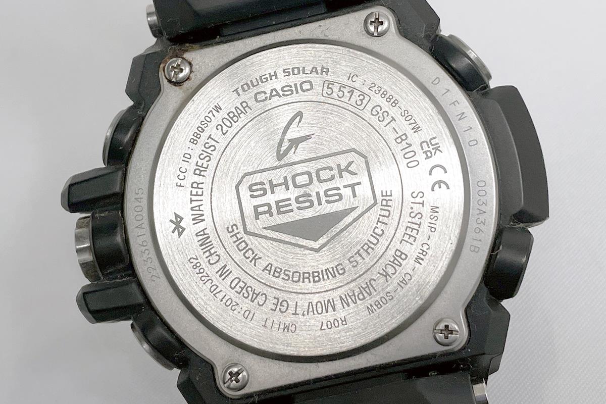 G-SHOCK G-STEEL GST-B100-1AJF タフソーラー 電波腕時計 χA6137-2J2 | カシオ | 時計メンズ-アキバ流通