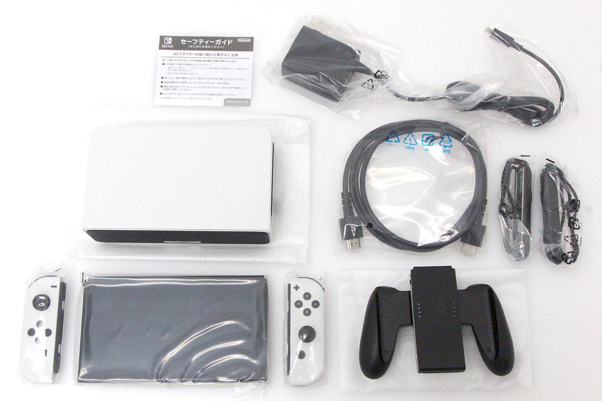 Nintendo Switch 有機ELモデル HEG-S-KAAAA ホワイト 保証印付き HA03 
